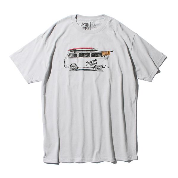 【WEB限定価格】大きいサイズ メンズ LOCAL MOTION ローカルモーション 半袖 プリント Tシャツ USA直輸入 smt1210