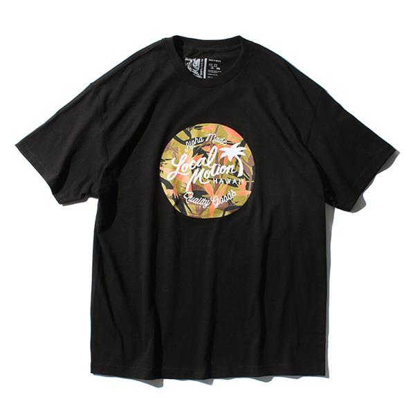 【WEB限定価格】大きいサイズ メンズ LOCAL MOTION ローカルモーション 半袖 プリント Tシャツ USA直輸入 smt18409