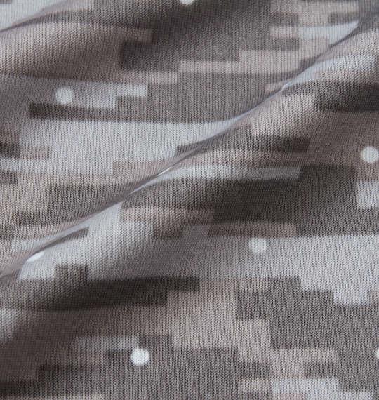 大きいサイズ メンズ OUTDOOR PRODUCTS DRY メッシュ カモフラ柄 ハーフパンツ グレー 1254-1266-1 3L 4L 5L 6L 8L