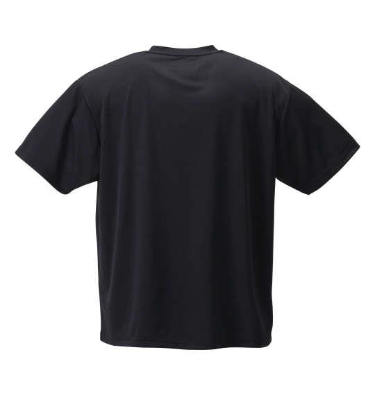 大きいサイズ メンズ OUTDOOR PRODUCTS DRYメッシュ 半袖 Tシャツ ブラック 1258-1290-2 3L 4L 5L 6L 8L