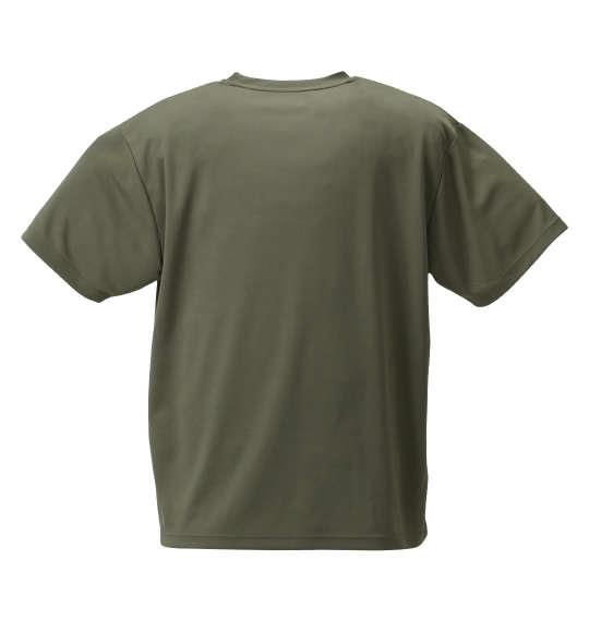 大きいサイズ メンズ OUTDOOR PRODUCTS DRYメッシュ 半袖 Tシャツ カーキ 1258-1290-5 3L 4L 5L 6L 8L