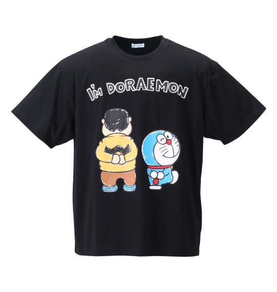 大きいサイズ メンズ I'm Doraemon 半袖 Tシャツ ブラック 1278-1215-2 3L 4L 5L 6L 8L