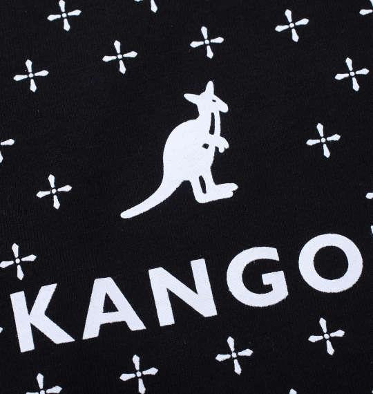 大きいサイズ メンズ KANGOL ペイズリープリント 半袖 Tシャツ ブラック 1278-1521-2 3L 4L 5L 6L 8L