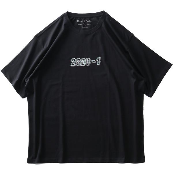 【WEB限定価格】大きいサイズ メンズ DANIEL DODD オーガニックコットン プリント 半袖 Tシャツ 2020-1 azt-210264