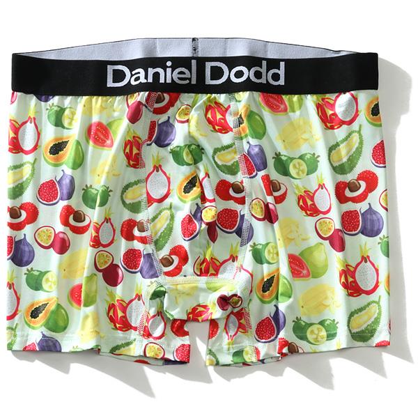 【WEB限定価格】大きいサイズ メンズ DANIEL DODD 吸汗速乾 ストレッチ フルーツ柄 ボクサー ブリーフ パンツ 肌着 下着 azup-219013