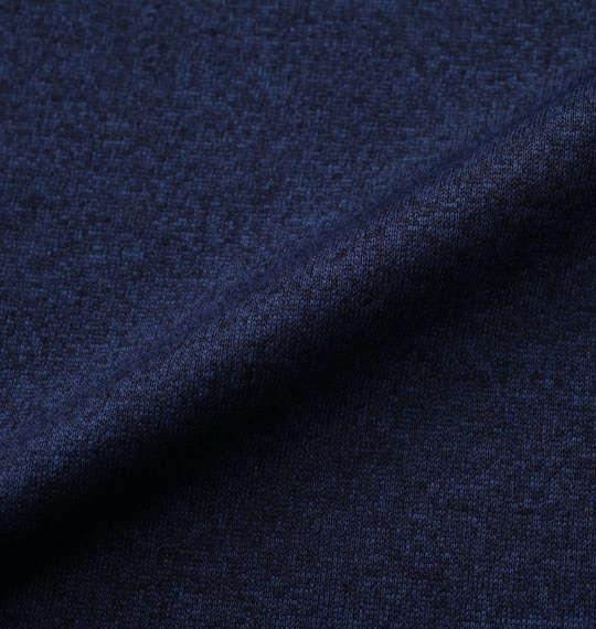 大きいサイズ メンズ LOTTO DRY メッシュ 杢 半袖 Tシャツ ネイビー 1278-1540-1 3L 4L 5L 6L 8L