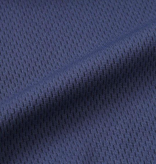 大きいサイズ メンズ LOTTO DRY メッシュ 杢 半袖 Tシャツ ネイビー 1278-1540-1 3L 4L 5L 6L 8L