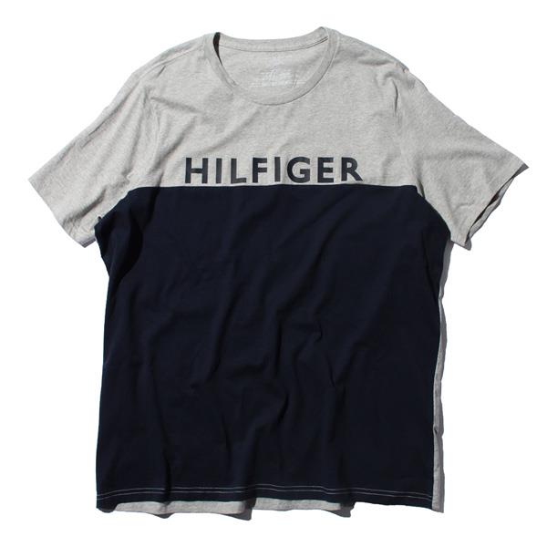 【WEB限定価格】大きいサイズ メンズ TOMMY HILFIGER トミーヒルフィガー ロゴ プリント 半袖 Tシャツ USA直輸入 09t4020