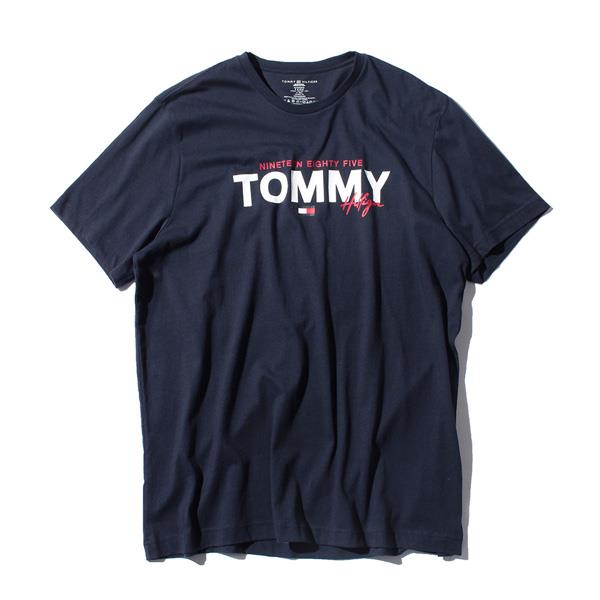 【WEB限定価格】大きいサイズ メンズ TOMMY HILFIGER トミーヒルフィガー ロゴ プリント 半袖 Tシャツ USA直輸入 09t3954