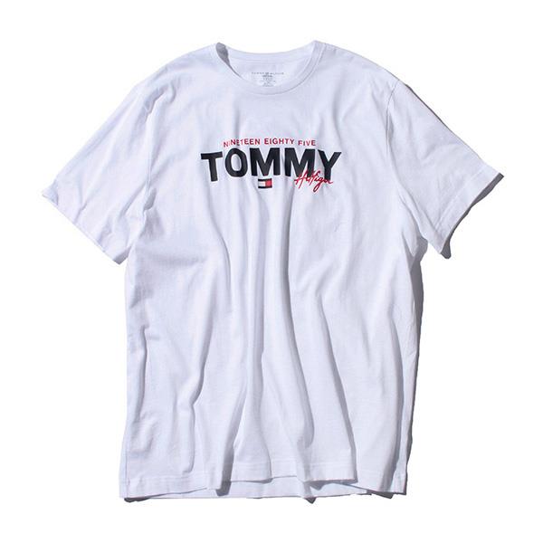 【WEB限定価格】大きいサイズ メンズ TOMMY HILFIGER トミーヒルフィガー ロゴ プリント 半袖 Tシャツ USA直輸入 09t3954