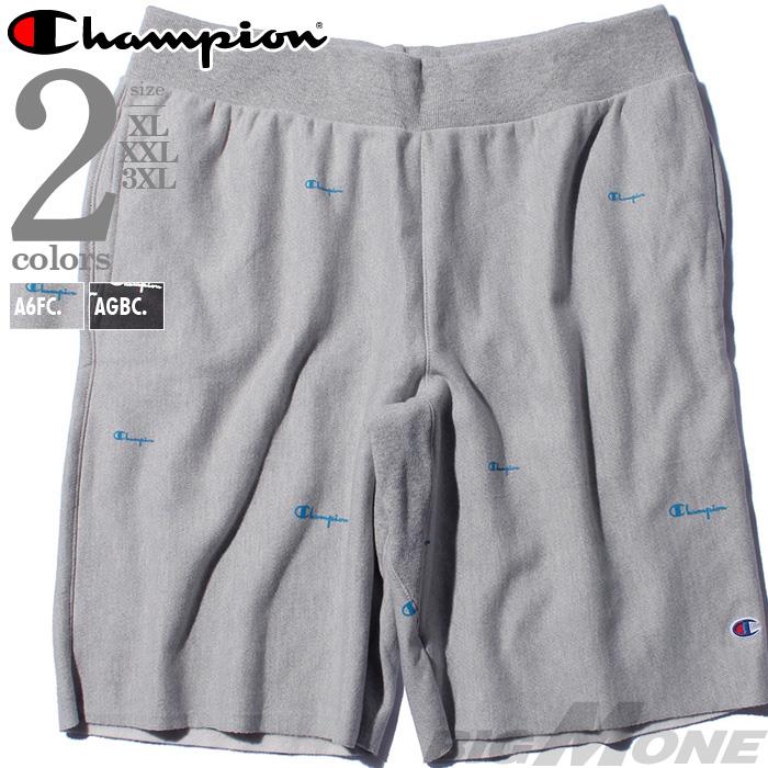 【WEB限定価格】大きいサイズ メンズ Champion チャンピオン ショーツ ショートパンツ ハーフパンツ USA直輸入 89597p