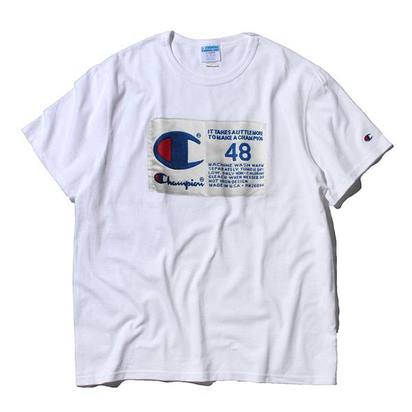 【WEB限定価格】大きいサイズ メンズ Champion チャンピオン 半袖 ロゴ Tシャツ USA直輸入 gt19-586377