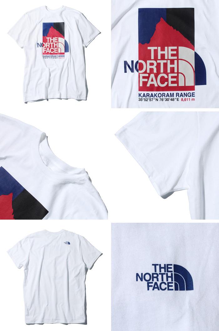 【WEB限定価格】大きいサイズ メンズ THE NORTH FACE ザ ノース フェイス プリント 半袖 Tシャツ USA直輸入 nf0a55ul