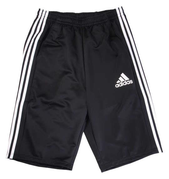 大きいサイズ メンズ adidas ウォームアップ ハーフパンツ ブラック 1276-1376-1 3XO 4XO 5XO 6XO 7XO 8XO