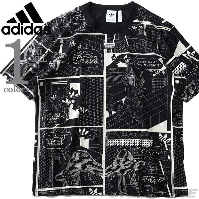 大きいサイズ メンズ ADIDAS アディダス プリント 半袖 Tシャツ GRAPHIC TEE USA直輸入 gn3346