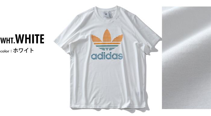 大きいサイズ メンズ ADIDAS アディダス トレフォイルロゴ 半袖 Tシャツ TREFOIL OMBRE TEE USA直輸入 gp0165