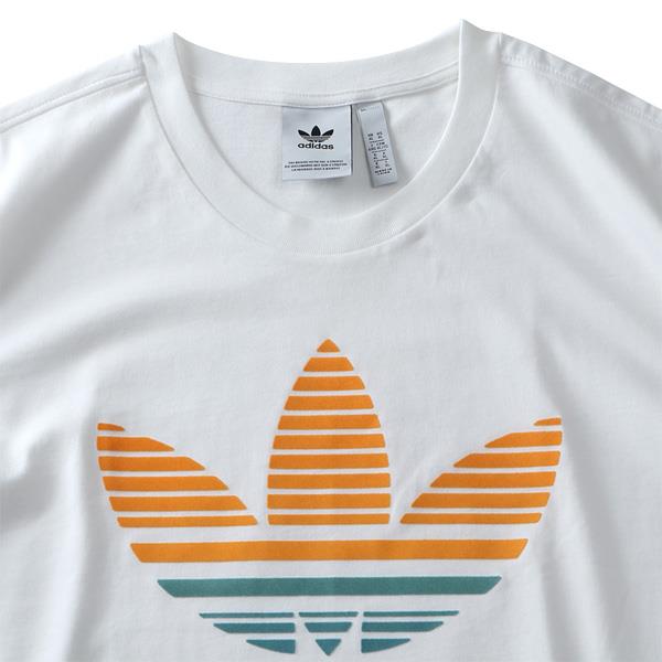 大きいサイズ メンズ ADIDAS アディダス トレフォイルロゴ 半袖 Tシャツ TREFOIL OMBRE TEE USA直輸入 gp0165