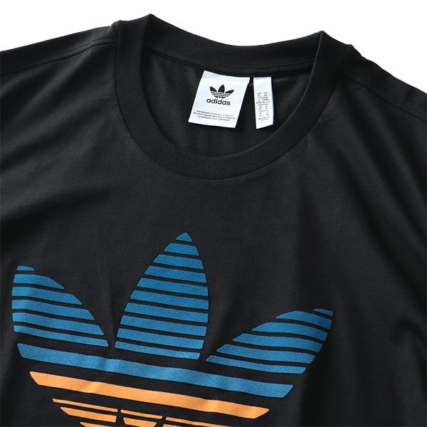 大きいサイズ メンズ ADIDAS アディダス トレフォイルロゴ 半袖 Tシャツ TREFOIL OMBRE TEE USA直輸入 gp0166