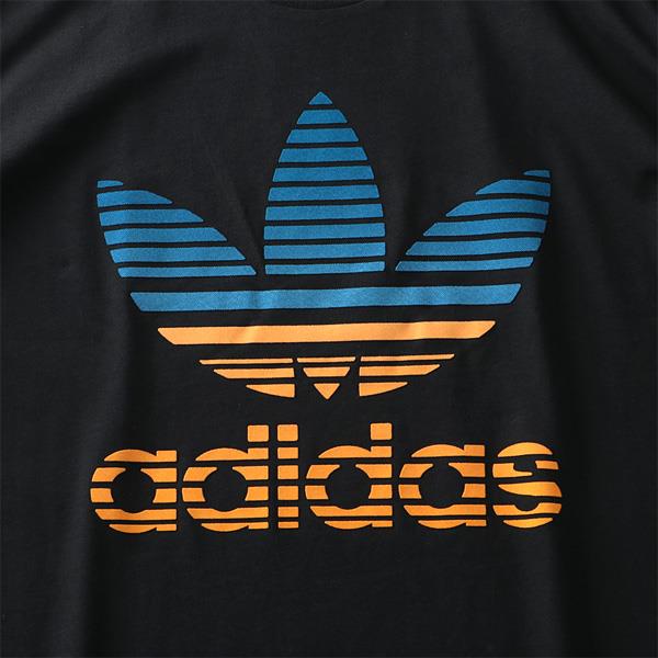 大きいサイズ メンズ ADIDAS アディダス トレフォイルロゴ 半袖 Tシャツ TREFOIL OMBRE TEE USA直輸入 gp0166