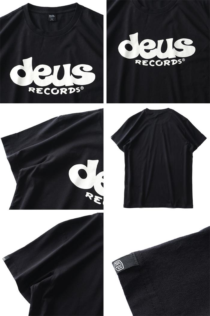 【stbr】大きいサイズ メンズ DEUS EX MACHINA デウス エクス マキナ プリント 半袖 Tシャツ SMILE TEE USA直輸入 dmw41808w