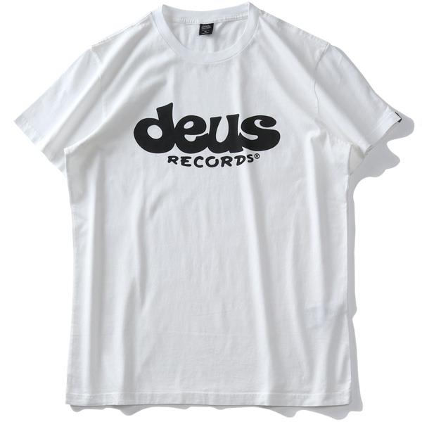 【stbr】大きいサイズ メンズ DEUS EX MACHINA デウス エクス マキナ プリント 半袖 Tシャツ SMILE TEE USA直輸入 dmw41808w