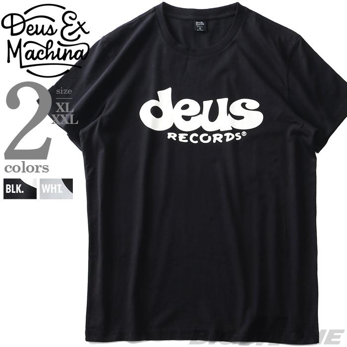 【stbr】大きいサイズ メンズ DEUS EX MACHINA デウス エクス マキナ プリント 半袖 Tシャツ SMILE TEE USA直輸入  dmw41808w