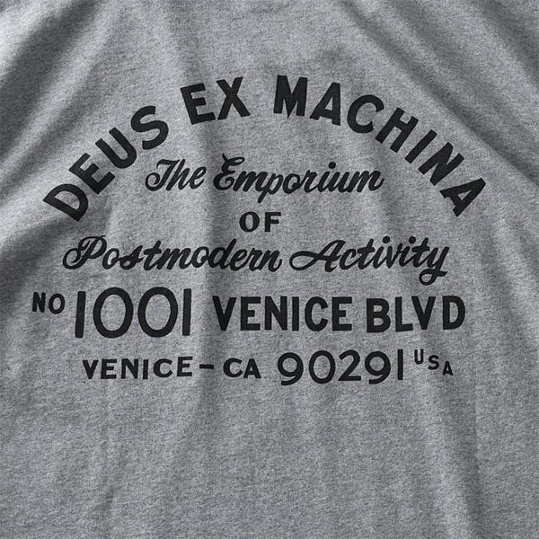 大きいサイズ メンズ DEUS EX MACHINA デウス エクス マキナ プリント 半袖 Tシャツ VENICE ADDRESS TEE USA直輸入 t-dms41065a