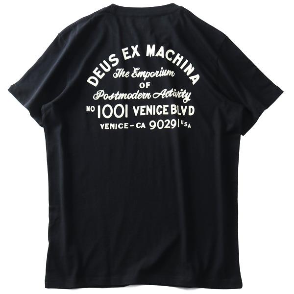 大きいサイズ メンズ DEUS EX MACHINA デウス エクス マキナ プリント 半袖 Tシャツ VENICE ADDRESS TEE USA直輸入 t-dms41065a