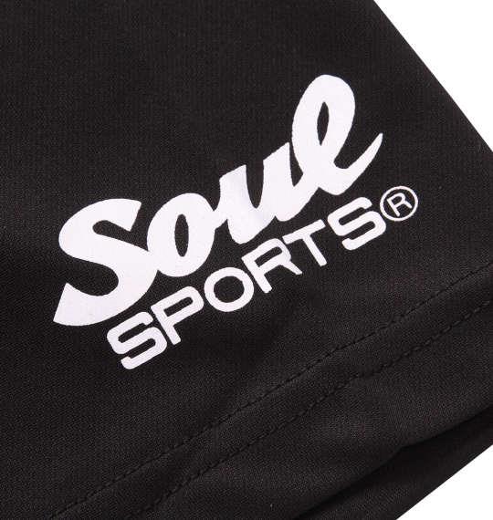 大きいサイズ メンズ SOUL SPORTS × 新日本プロレス 半袖 B.D ポロシャツ ブラック 1278-1630-1 3L 4L 5L 6L 8L