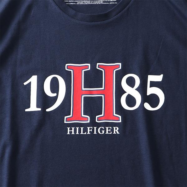 大きいサイズ メンズ TOMMY HILFIGER トミーヒルフィガー プリント 半袖 Tシャツ USA直輸入 09t3957