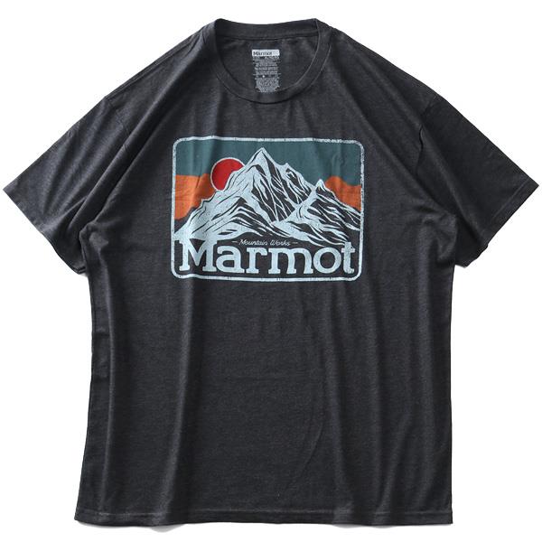 大きいサイズ メンズ Marmot マーモット プリント 半袖 Tシャツ Mountain Peaks Tee USA直輸入 33390