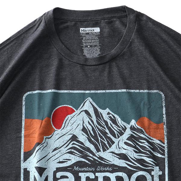 大きいサイズ メンズ Marmot マーモット プリント 半袖 Tシャツ Mountain Peaks Tee USA直輸入 33390