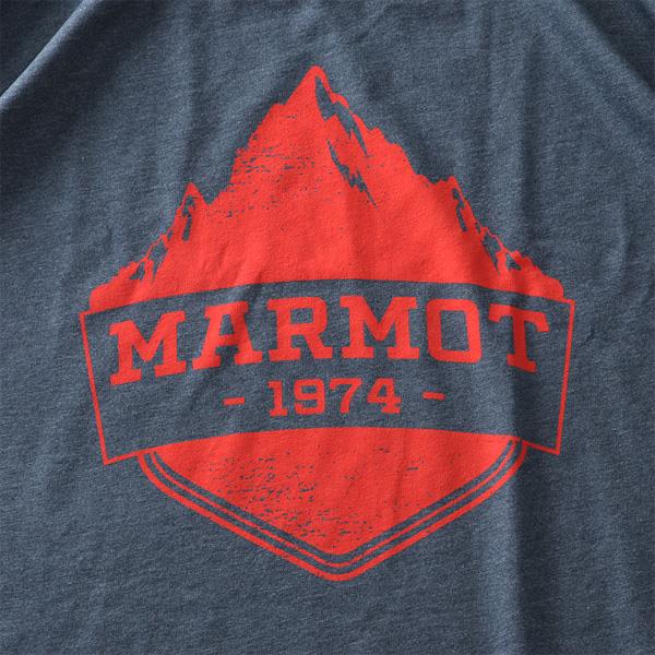 大きいサイズ メンズ Marmot マーモット プリント 半袖 Tシャツ Mono Ridge Tee USA直輸入 41470