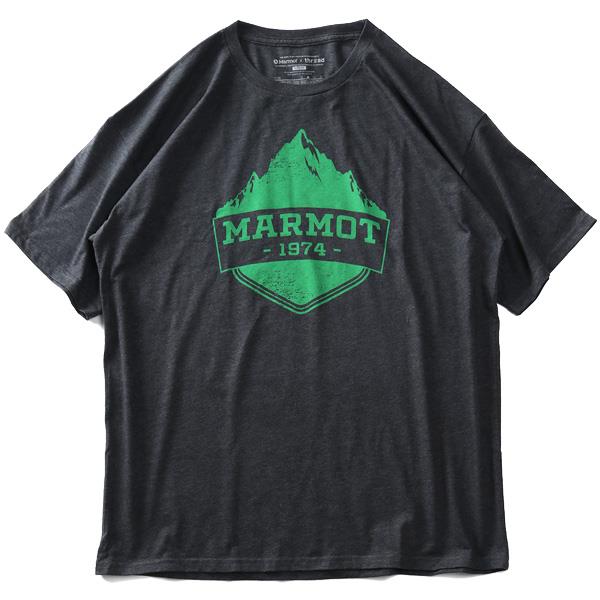 大きいサイズ メンズ Marmot マーモット プリント 半袖 Tシャツ Mono Ridge Tee USA直輸入 41470