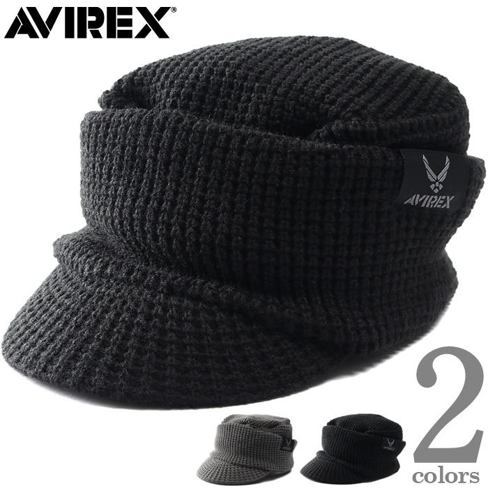 【WEB限定価格】【2021bar】メンズ AVIREX アヴィレックス つば付き ニットキャップ オスロキャップ ニット帽 帽子 USA直輸入 14843700