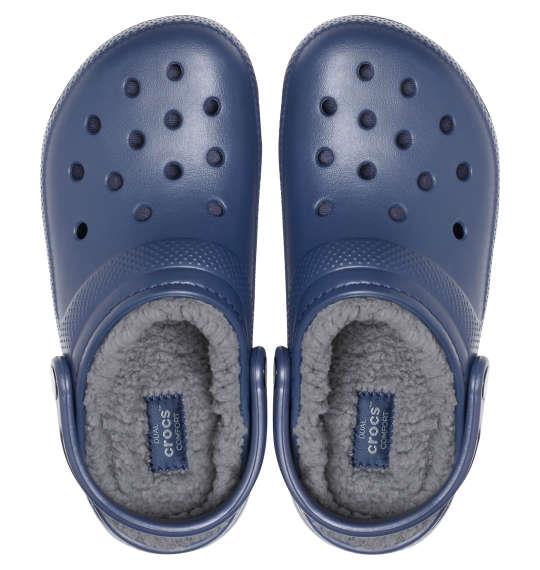 大きいサイズ メンズ crocs サンダル クラシック ラインド クロッグ ネイビー × チャコール 1240-1340-1 M11 M12 M13