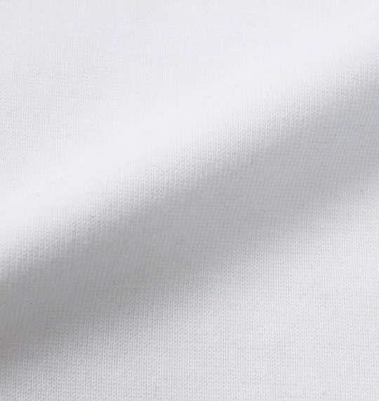 大きいサイズ メンズ BEAUMERE T/Cダンボール フェイクレイヤード 長袖 Tシャツ ホワイト × ブラック 1258-1350-1 3L 4L 5L 6L