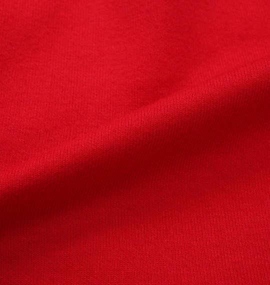 大きいサイズ メンズ BEAUMERE T/Cダンボール フルジップ パーカー + 半袖 Tシャツ レッド × ブラック 1258-1351-1 3L 4L 5L 6L
