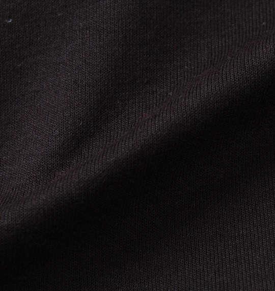 大きいサイズ メンズ BEAUMERE T/Cダンボール フルジップ パーカー + 半袖 Tシャツ ブラック × ホワイト 1258-1351-2 3L 4L 5L 6L