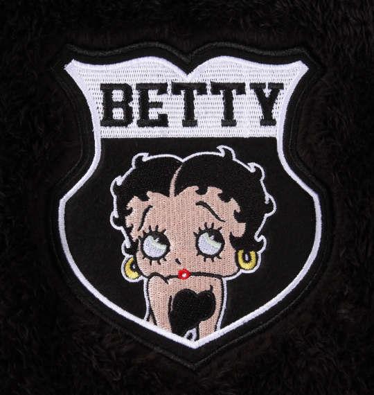 大きいサイズ メンズ BETTY BOOP ボア フルジップ パーカー セット ブラック 1278-1327-1 3L 4L 5L 6L