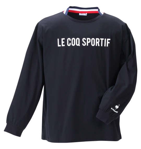 大きいサイズ メンズ LE COQ SPORTIF ドライテック 長袖 Tシャツ ブラック 1278-1330-2 2L 3L 4L 5L 6L