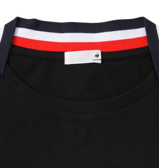 大きいサイズ メンズ LE COQ SPORTIF ドライテック 長袖 Tシャツ ブラック 1278-1330-2 2L 3L 4L 5L 6L