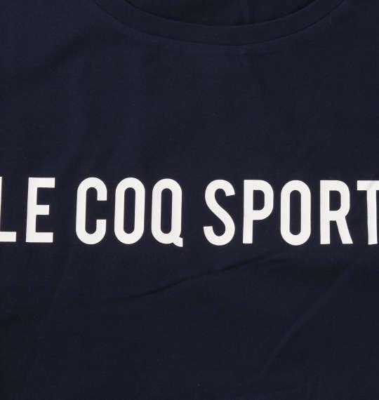 大きいサイズ メンズ LE COQ SPORTIF ドライテック 長袖 Tシャツ ネイビー 1278-1330-3 2L 3L 4L 5L 6L