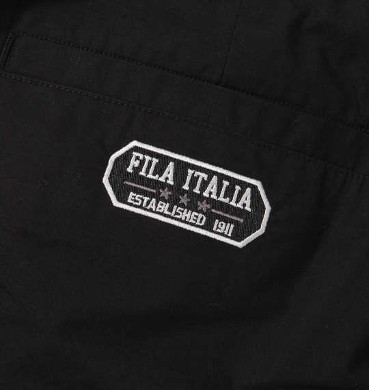 大きいサイズ メンズ FILA GOLF ストレッチ ツイル パンツ ブラック 1274-1300-2 100 105 110 115 120 130