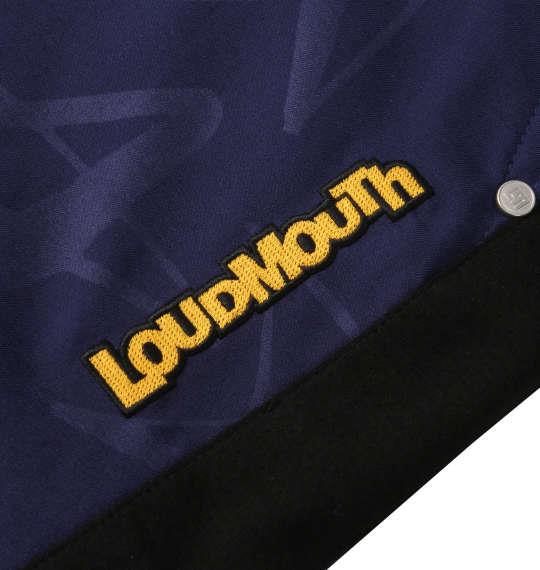 大きいサイズ メンズ LOUDMOUTH ストレッチ ツイル 脇切替ライン パンツ ネイビー 1274-1370-1 100 105 110 115 120 130