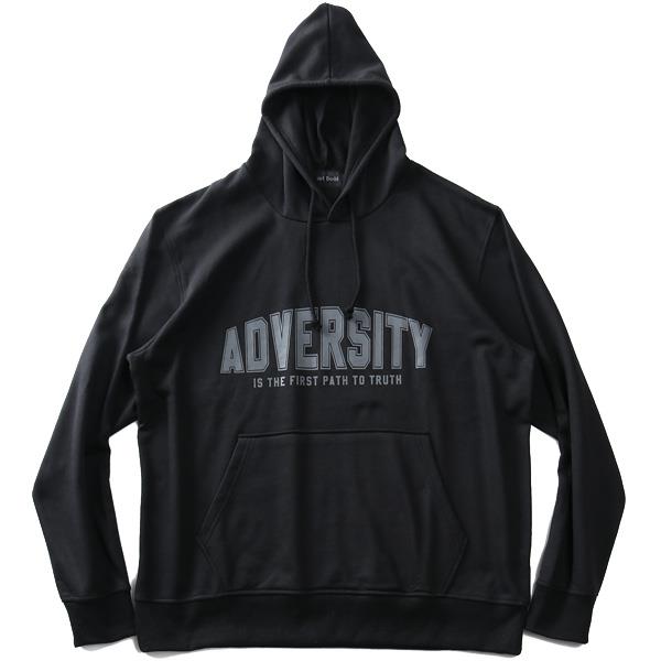 大きいサイズ メンズ DANIEL DODD プリント プルオーバー パーカー ADVERSITY azsw-210421