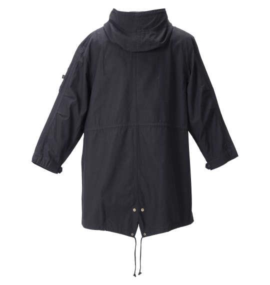 大きいサイズ メンズ BUNDESWEAR M-51 ツイル モッズ コート ブラック 1263-1310-2 3L 4L 5L 6L 8L