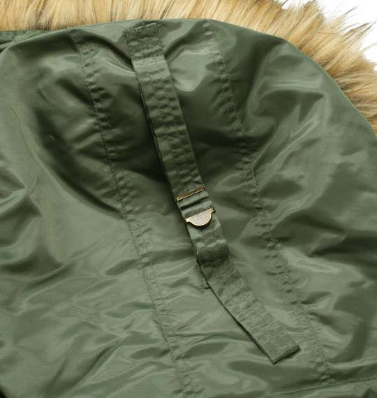 大きいサイズ メンズ BUNDESWEAR N-3B ジャケット セージグリーン 1263-1311-1 3L 4L 5L 6L 8L