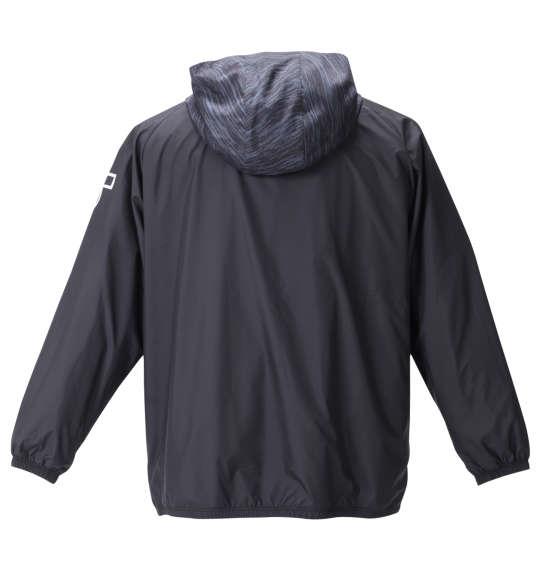 大きいサイズ メンズ UMBRO 裏トリコット 起毛 ウインド ジャケット ブラック 1276-0300-2 2L 3L 4L 5L 6L