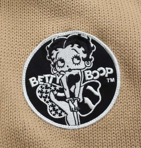 大きいサイズ メンズ BETTY BOOP 3G ジャガード カウチン ニット ジャケット ベージュ 1278-1326-1 3L 4L 5L 6L